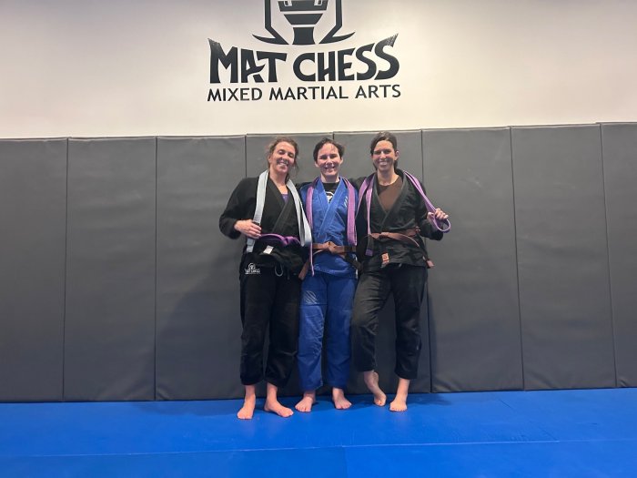 Brown belt · September 22, 2026 · Promoted by Andrew Perkins