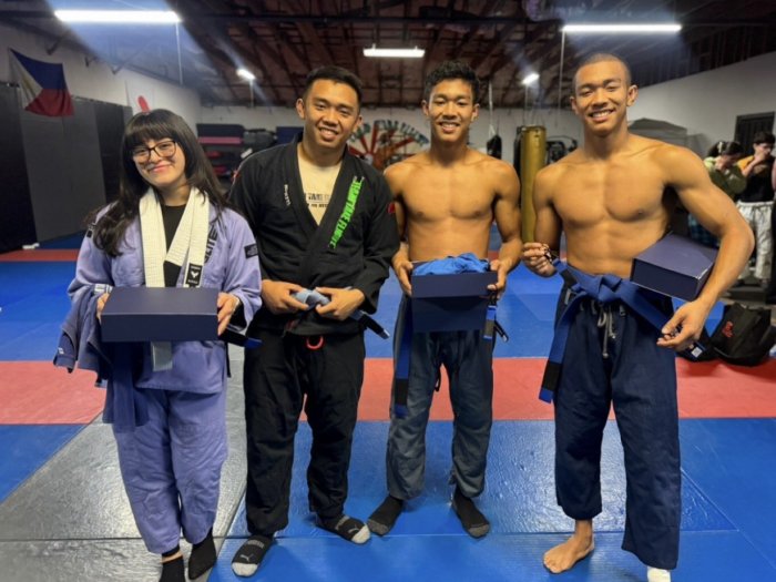 Blue belt · December 5, 2025 · Promoted by Team Take Flight