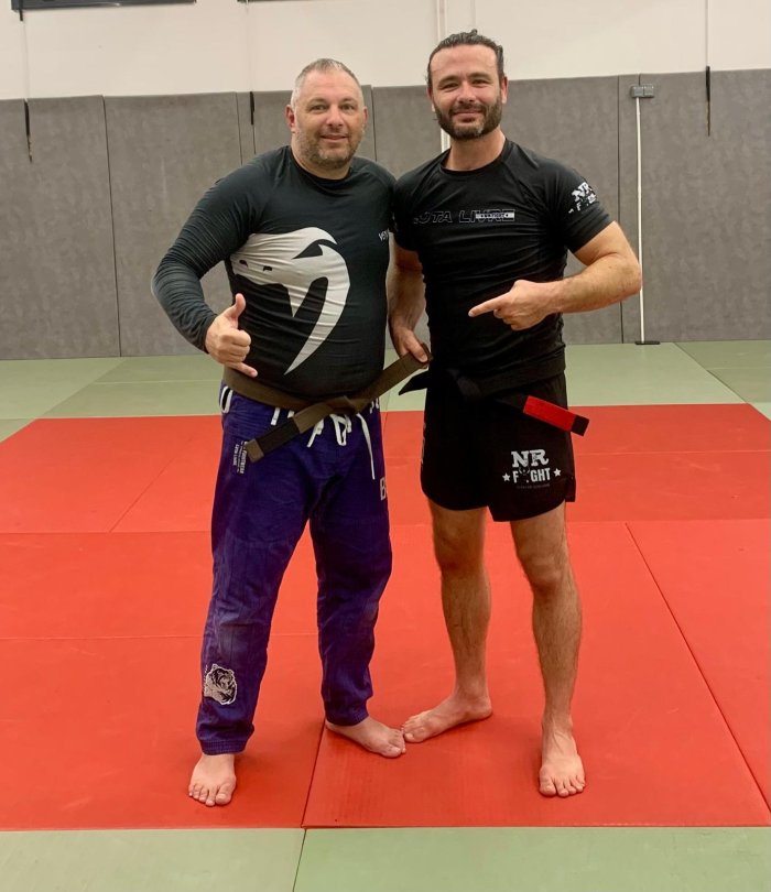 Brown belt · September 1, 2026 · Promoted by Nicolas Renier
