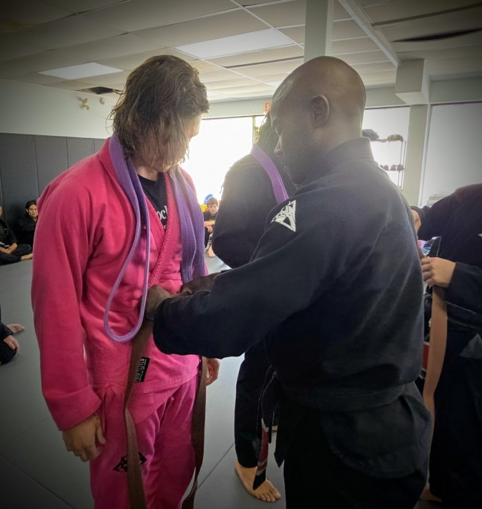 Brown belt · June 27, 2026 · Promoted by Adio Edwards
