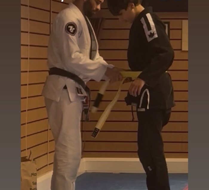 Yellow belt · May 11, 2026 · Promoted by Alessandro Santana
