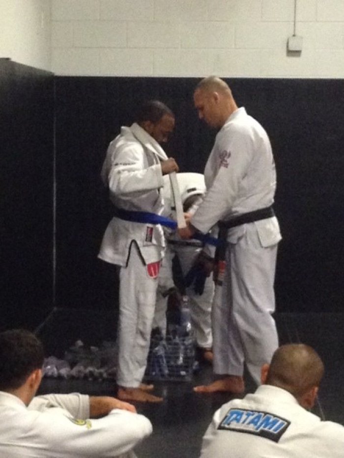 Blue belt · June 21, 2014 · Promoted by Jeremiah Lafreniere