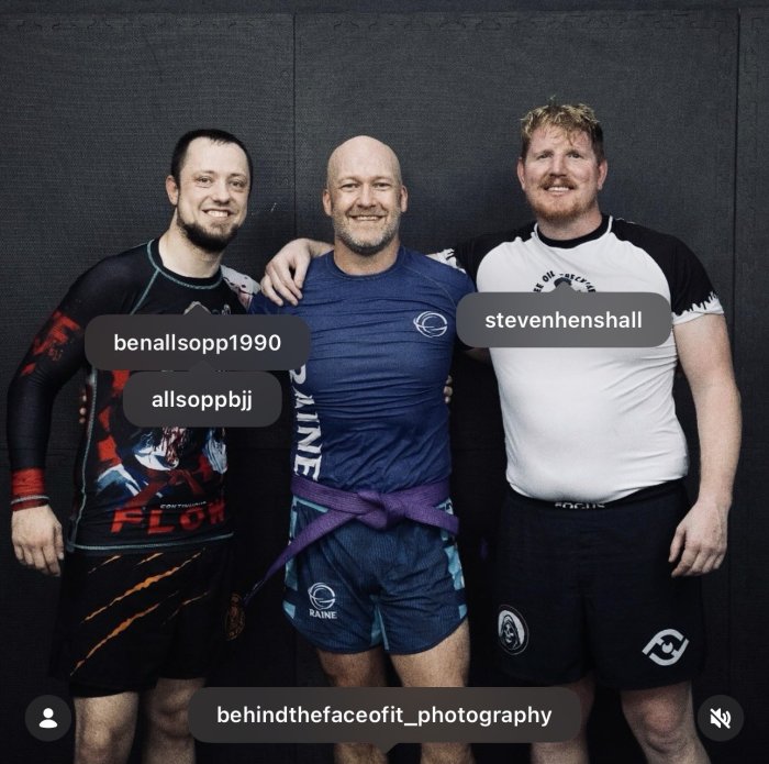 Purple belt · July 25, 2025 · Promoted by Steven Henshall