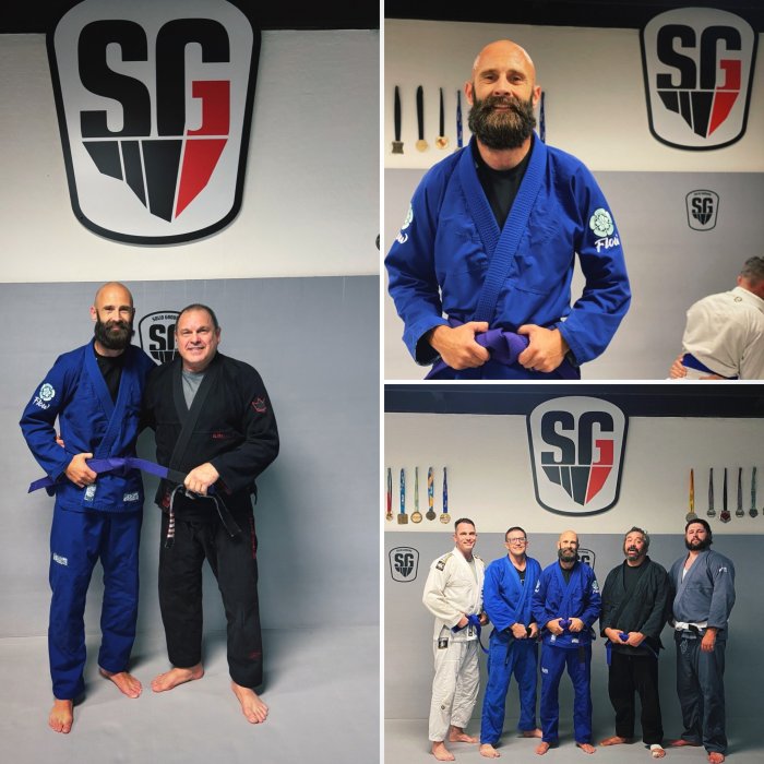 Purple belt · May 20, 2026 · Promoted by Claudio Ribeiro
