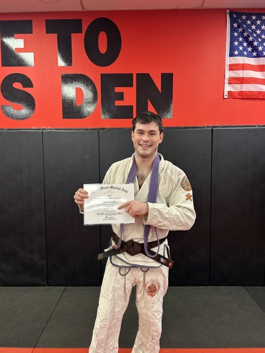 Brown belt · February 12, 2025 · Promoted by Nader Tannir