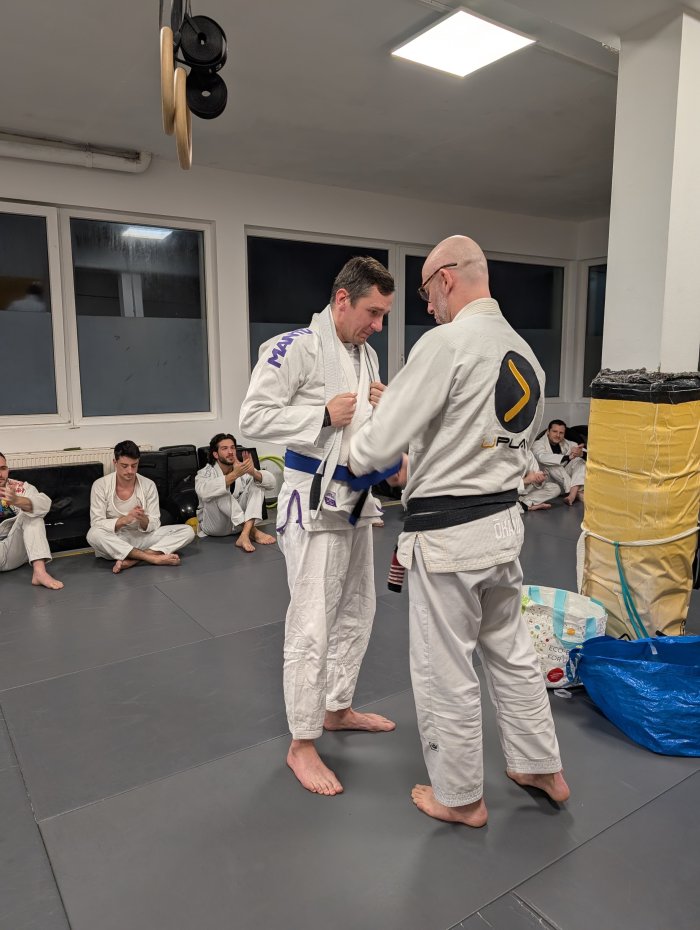 Blue belt · November 20, 2025 · Promoted by Leo Neves Uplay
