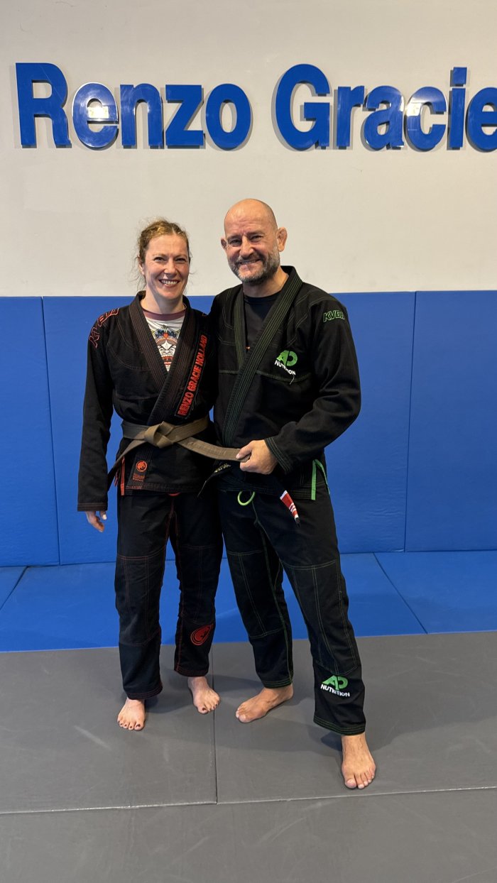 Brown belt · September 19, 2026 · Promoted by Kemail Verhoeven