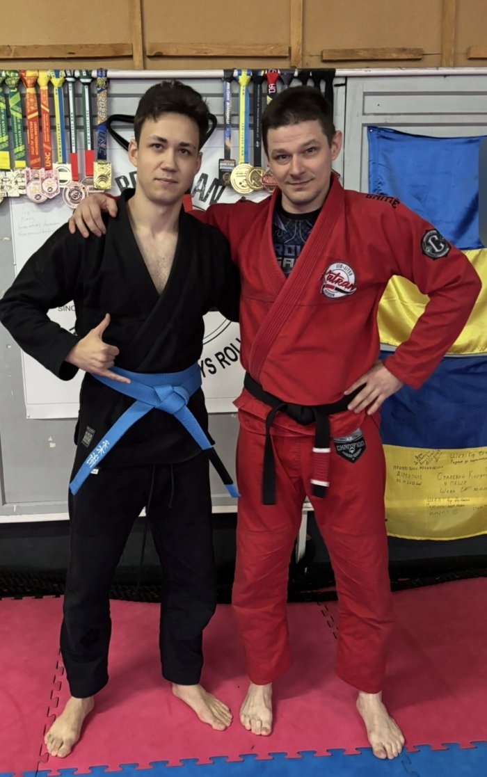 Blue belt · February 15, 2025 · Promoted by Yehor Lebid