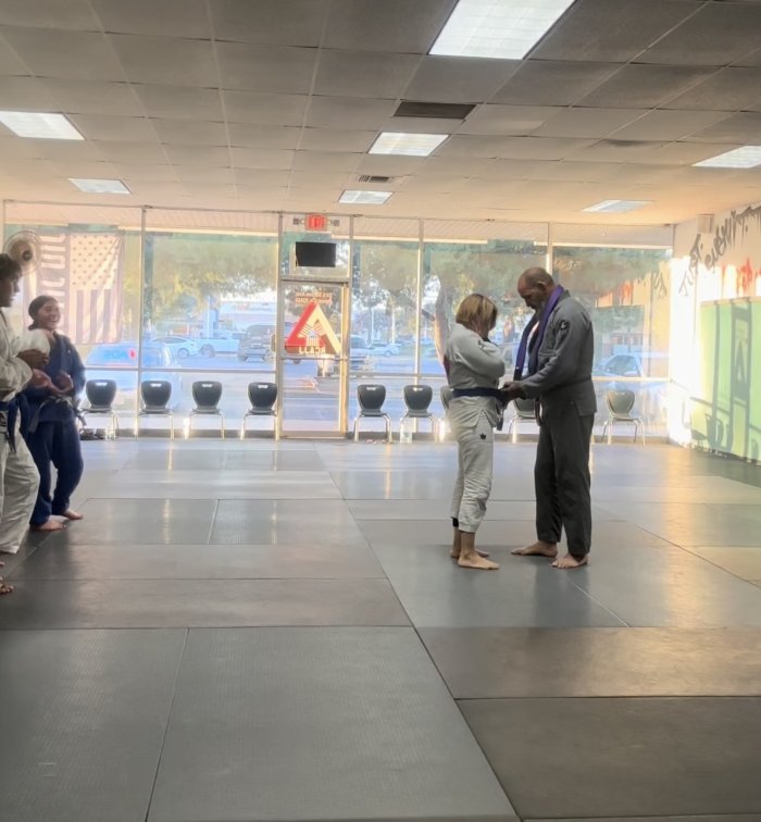 Purple belt · July 7, 2026 · Promoted by Roger Carpenter