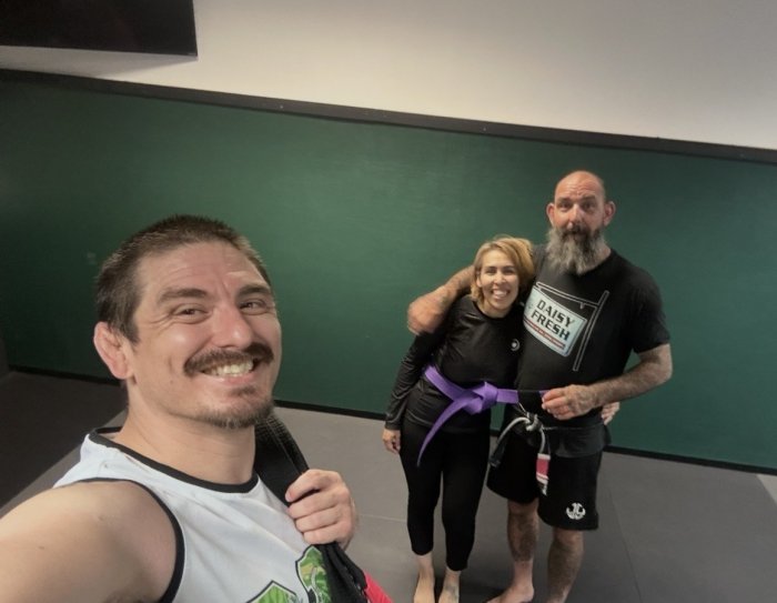 Purple belt · July 7, 2026 · Promoted by Roger Carpenter