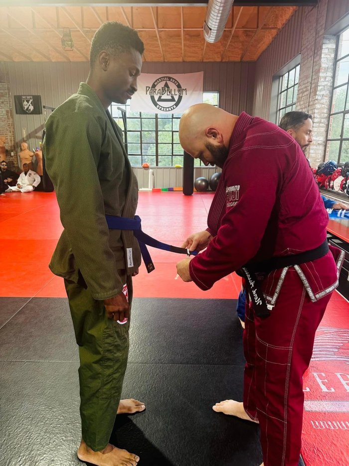Blue belt · December 3, 2022 · Promoted by Jason Steiner