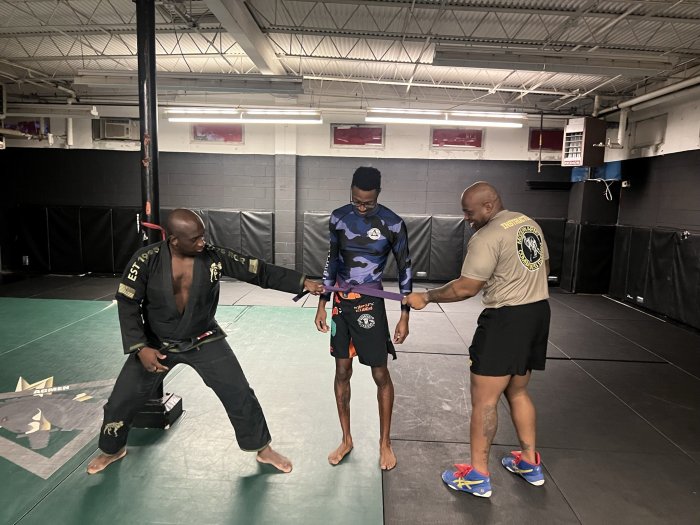 Purple belt · September 23, 2026 · Promoted by Jason Steiner