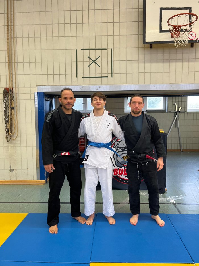 Blue belt · January 18, 2025 · Promoted by Reryson Araujo de Sousa