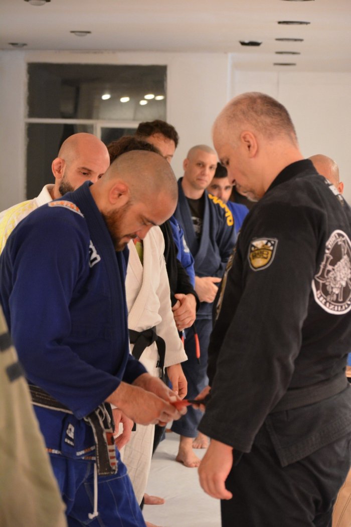 Black belt 1st degree · May 16, 2026 · Promoted by Guillame "Gile" Huni