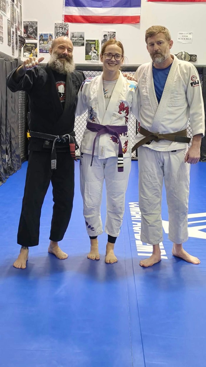 Purple belt · May 7, 2022 · Promoted by Jason Bircher