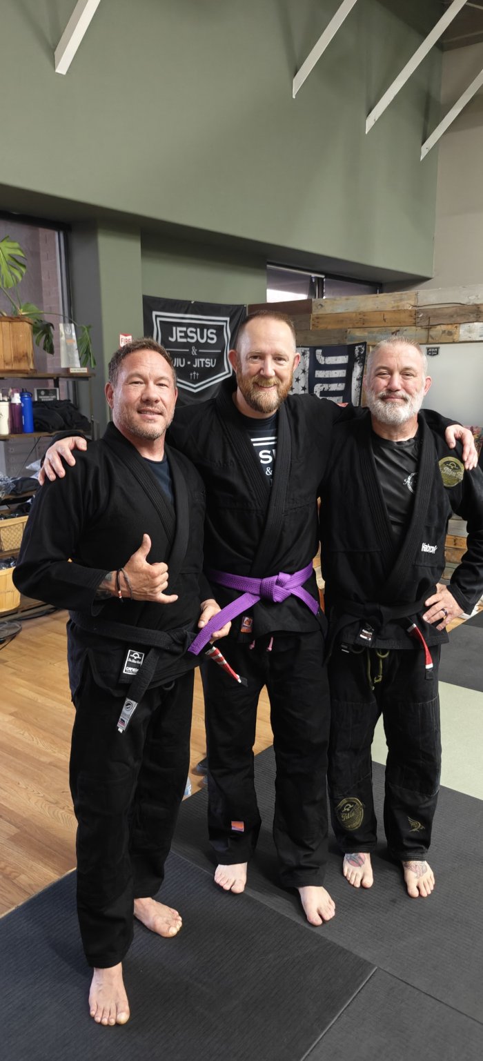 Purple belt · May 12, 2026 · Promoted by Rob Steenburg