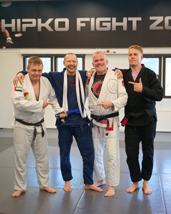 Blue belt · September 27, 2026 · Promoted by Kristian Salo