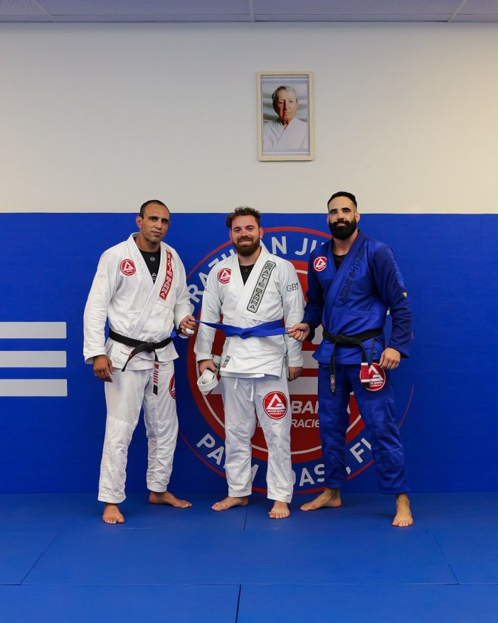 Blue belt · September 18, 2026 · Promoted by Flavio Marques