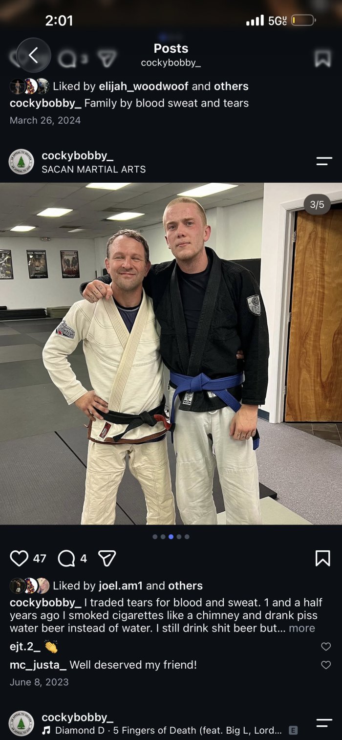Blue belt · June 27, 2023 · Promoted by Bryan Dods