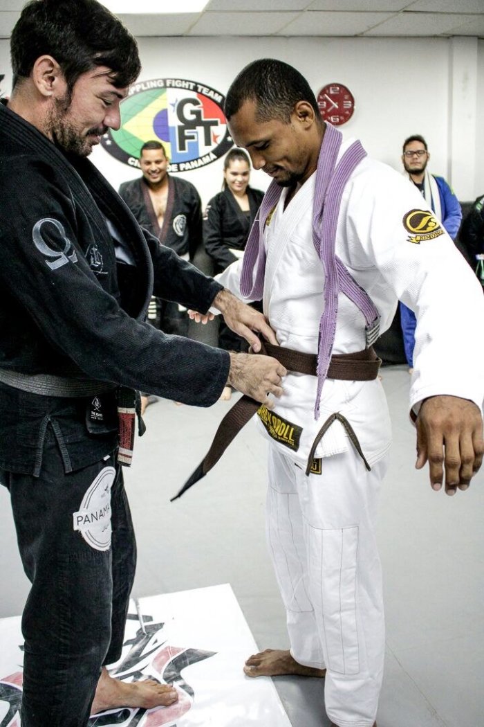 Brown belt · December 20, 2017 · Promoted by Ivan Quintanar