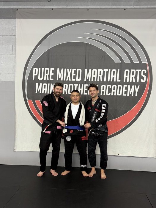 Blue belt · September 15, 2026 · Promoted by Mike Main