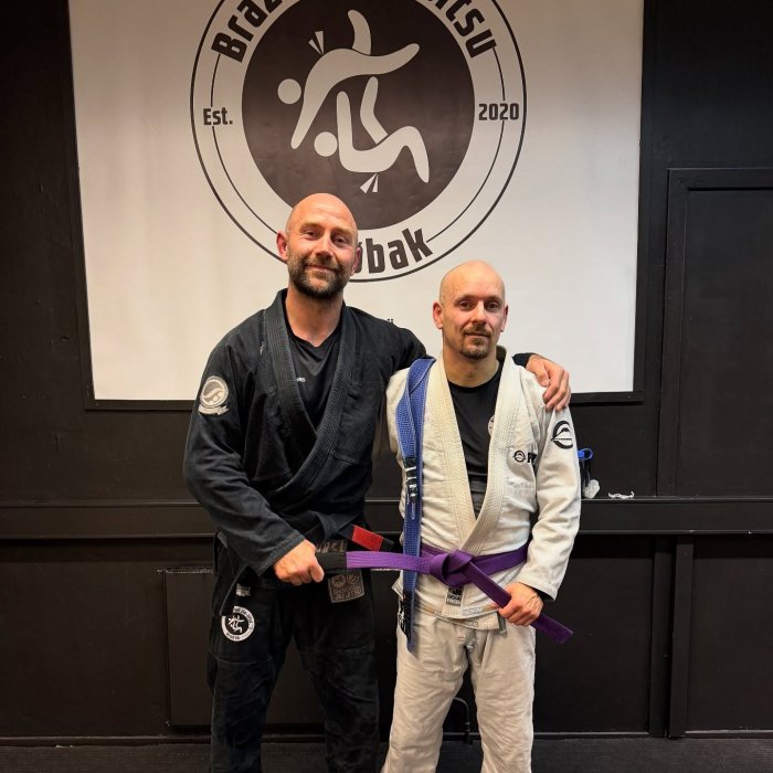Purple belt · October 2, 2025 · Promoted by Tor-Inge Gloppen