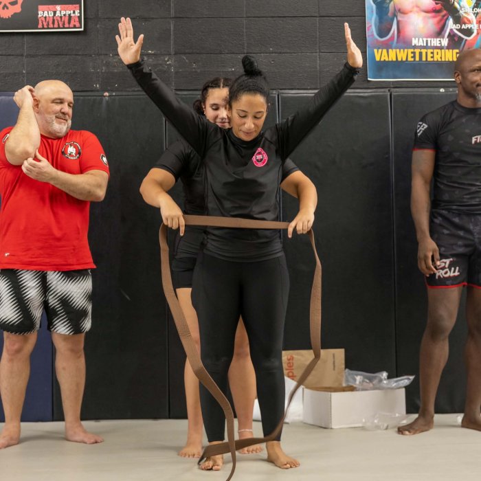Brown belt · September 28, 2026 · Promoted by Joseph Creer
