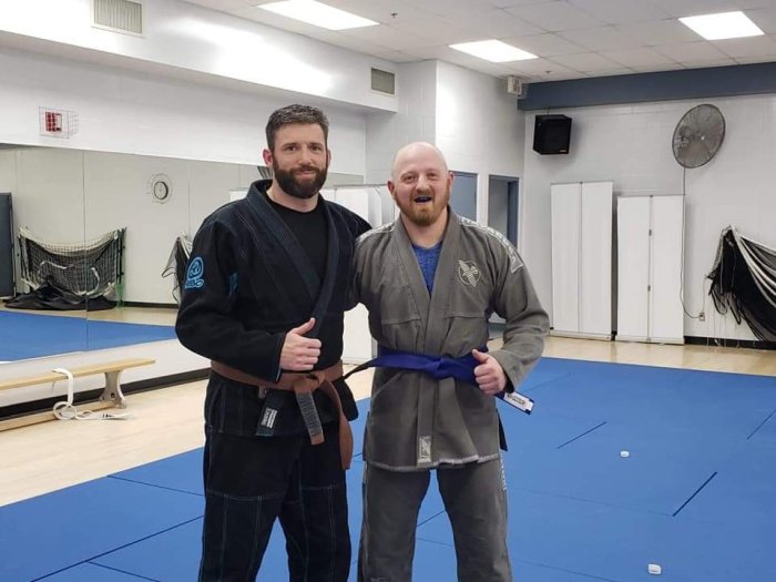 Blue belt · February 2, 2018 · Promoted by Mat Cochrane