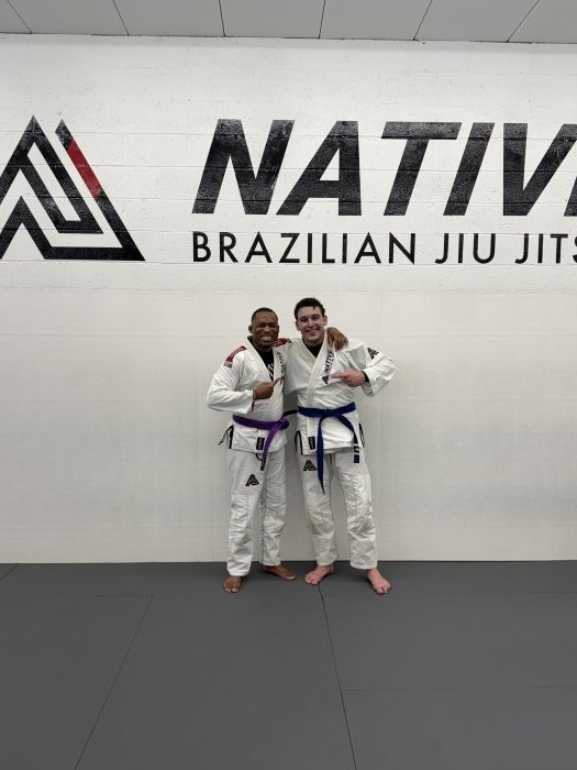 Purple belt · February 13, 2026 · Promoted by Carlos Barbosa