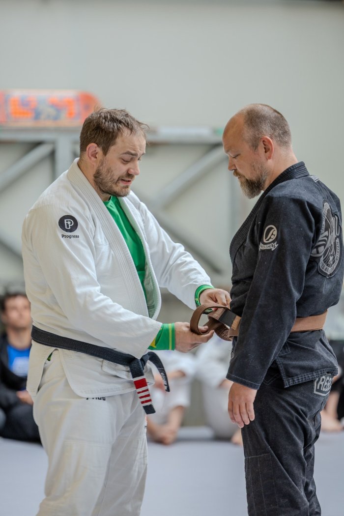 Brown belt · June 17, 2026 · Promoted by Jyri Manninen