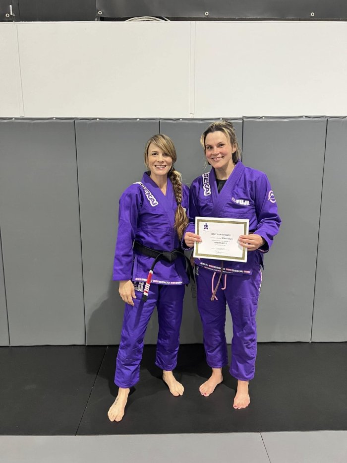 Brown belt · October 6, 2024 · Promoted by Sophia McDermott