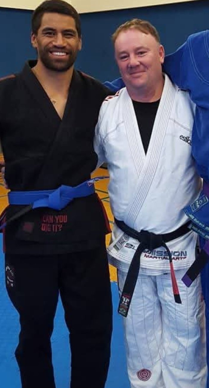 Blue belt · October 31, 2017 · Promoted by Glen Tarrant