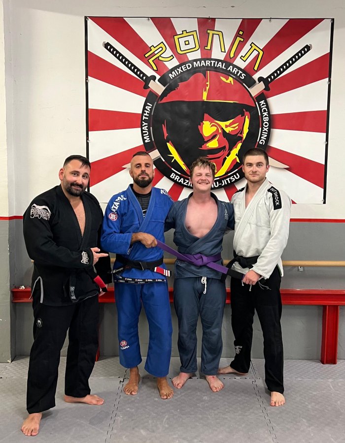 Purple belt · September 24, 2026 · Promoted by Stephan Van Wichelen