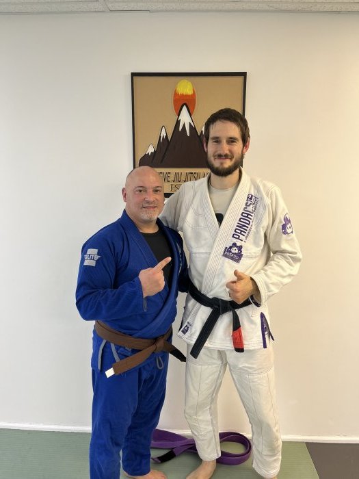 Brown belt · December 9, 2025 · Promoted by Phil Mento