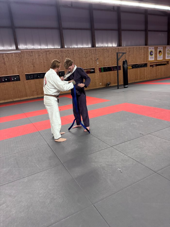 Blue belt · September 30, 2026 · Promoted by Mirco Wendt