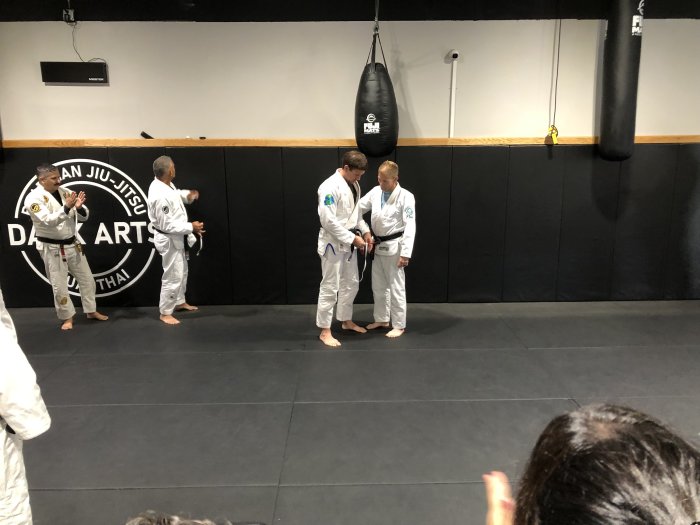 Black belt 2nd degree · September 26, 2026 · Promoted by Michael Katilus