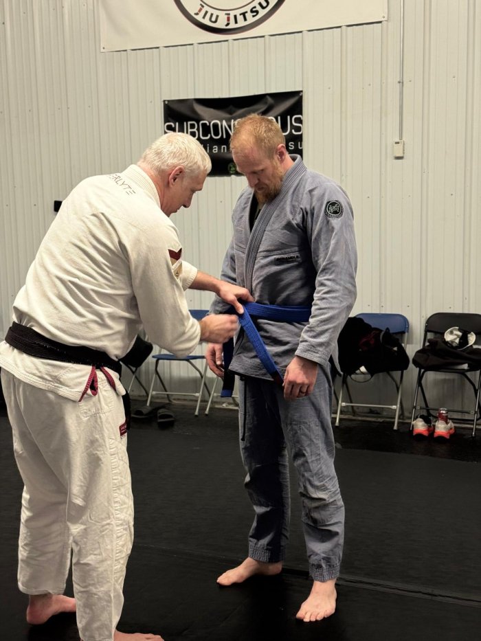 Blue belt · March 18, 2026 · Promoted by Brain Barlow