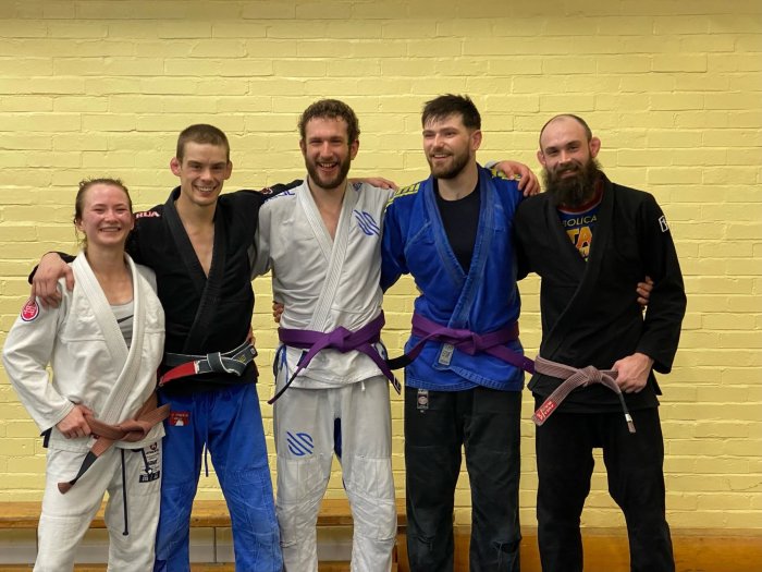 Purple belt · February 8, 2022 · Promoted by Lee Renaut