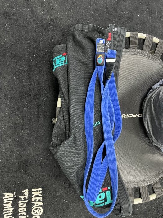 Blue belt · October 18, 2021 · Promoted by Clifton Nededog