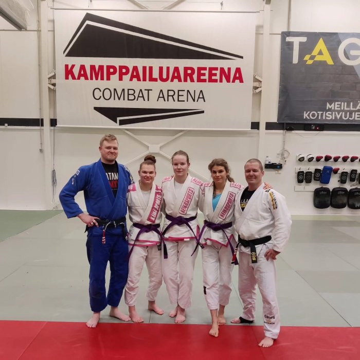 Purple belt · December 11, 2023 · Promoted by Petri Kolehmainen
