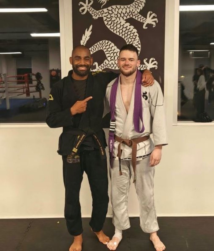 Brown belt · September 29, 2026 · Promoted by David Rosmon