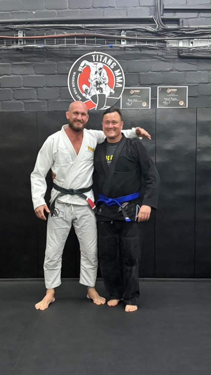 Blue belt · October 3, 2026 · Promoted by Cameron Pritchard