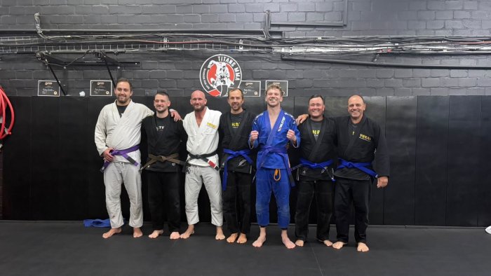 Blue belt · October 3, 2026 · Promoted by Cameron Pritchard