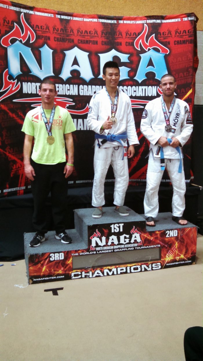 Blue belt · October 3, 2012 · Promoted by Fabiano Teles