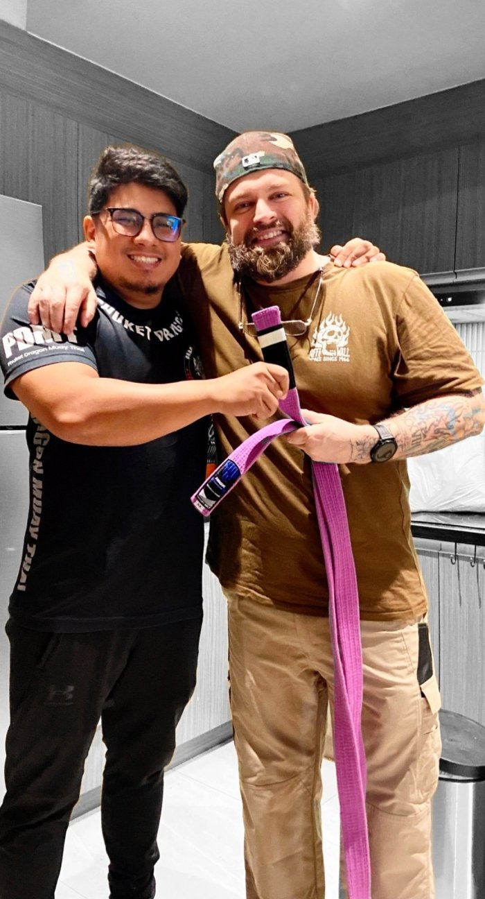 Purple belt · February 17, 2026 · Promoted by Jojo (Jose Padilla)