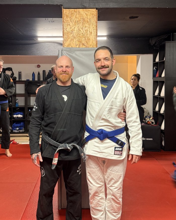 Blue belt · December 4, 2025 · Promoted by Jeff Lawson