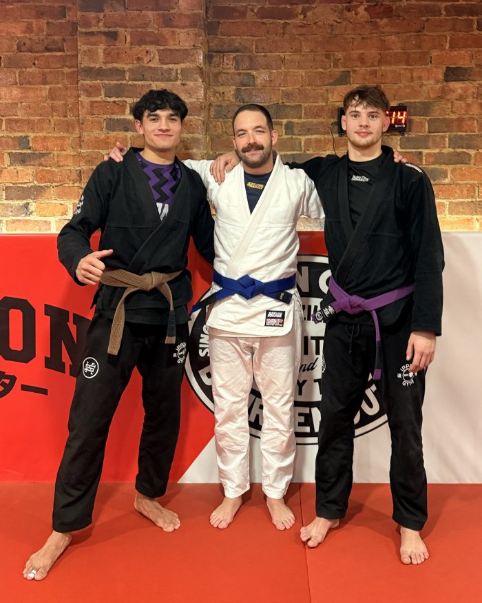 Blue belt · December 4, 2025 · Promoted by Jeff Lawson
