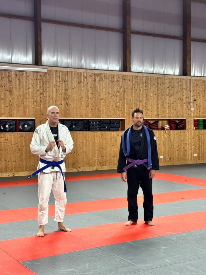 Blue belt · October 7, 2026 · Promoted by Mirco Wendt