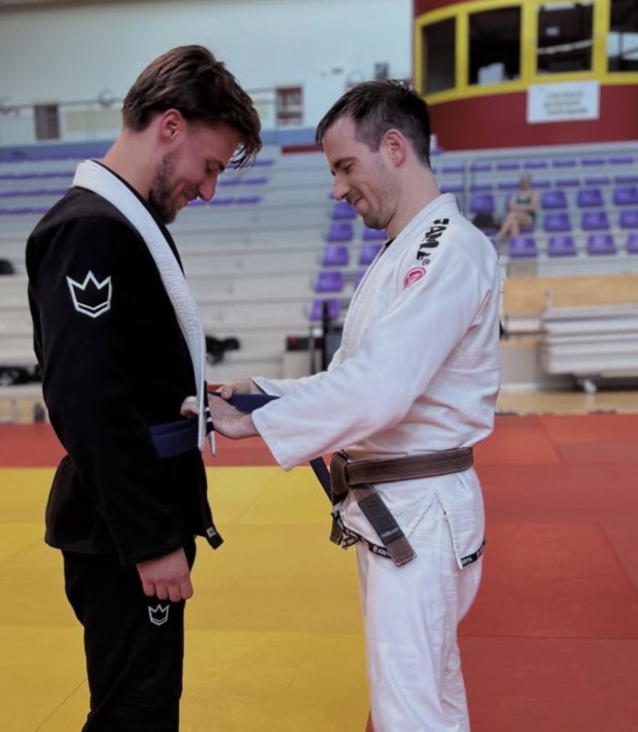 Blue belt · June 20, 2026 · Promoted by Alexandre Revire
