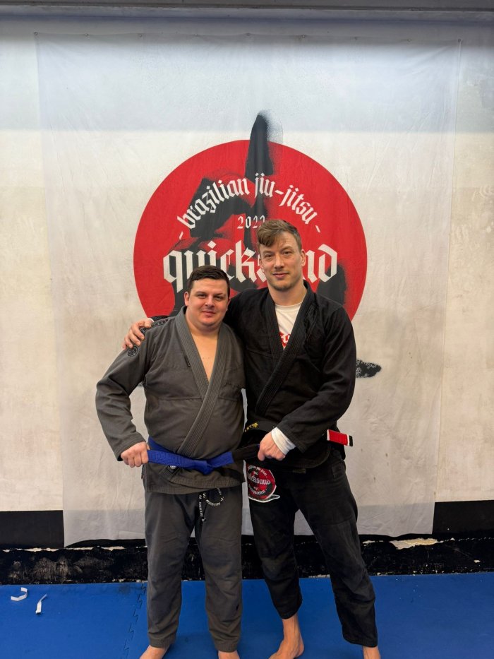 Blue belt · February 20, 2026 · Promoted by Roel Van Sabben